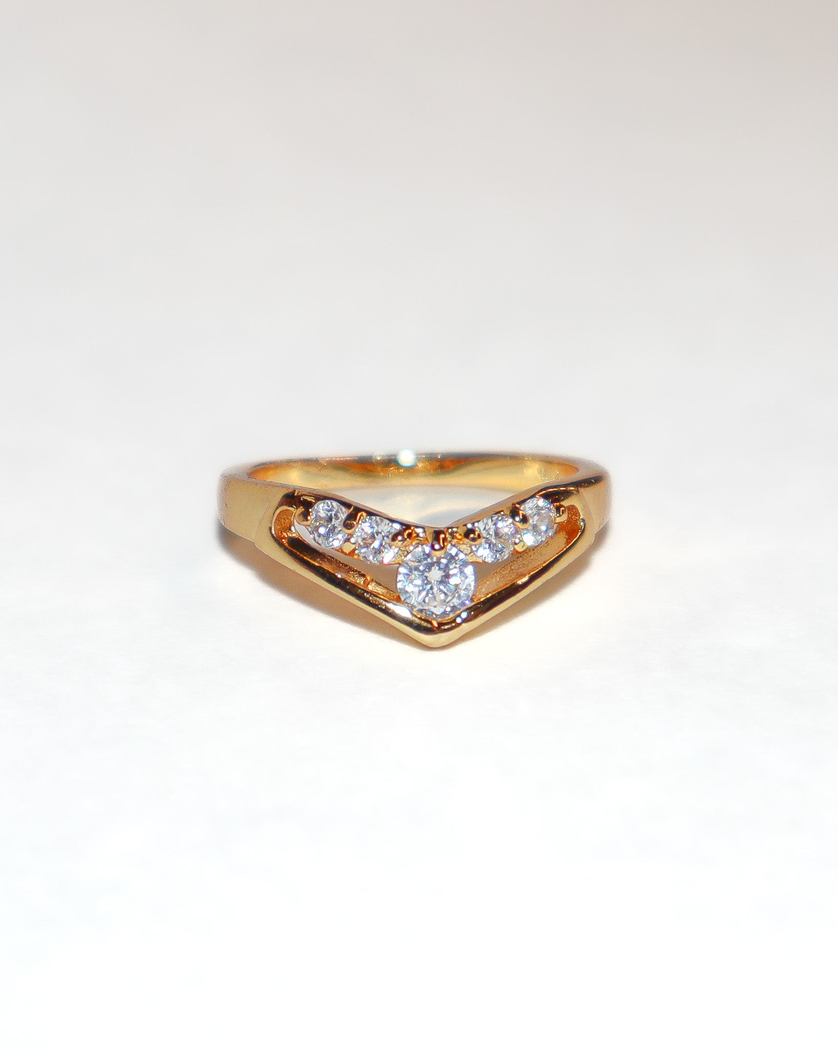 Isabel Leon gold Crown Ring