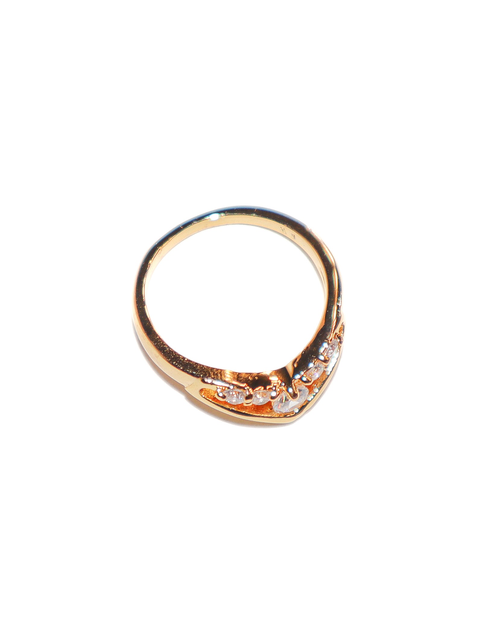 Isabel Leon gold Crown Ring
