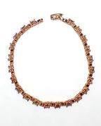 Colored Gemstone Tennis Bracelet