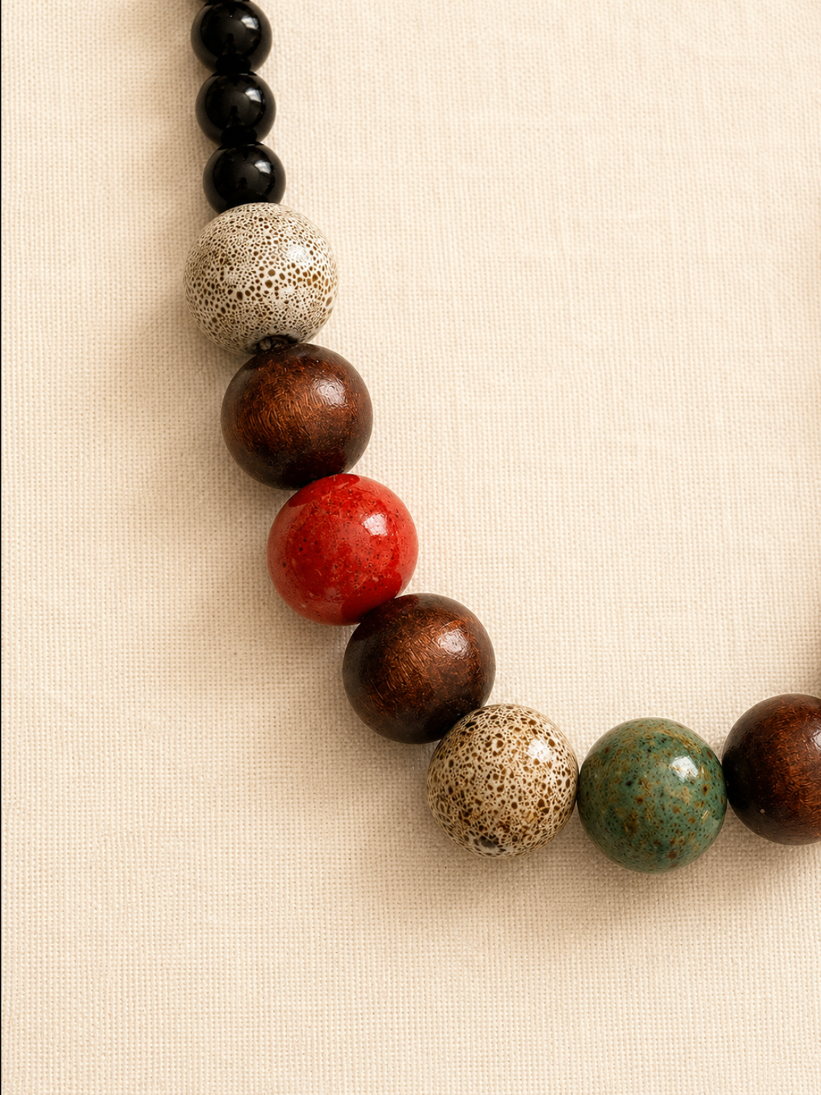 Chunky Adjustable Round Necklace