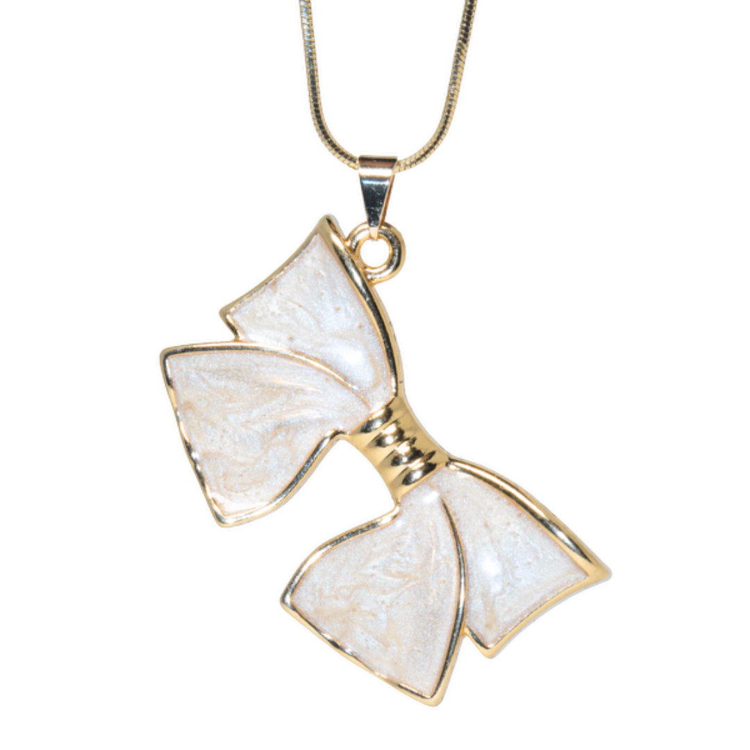 Princess Bow Necklace - ISABEL LEON LLC